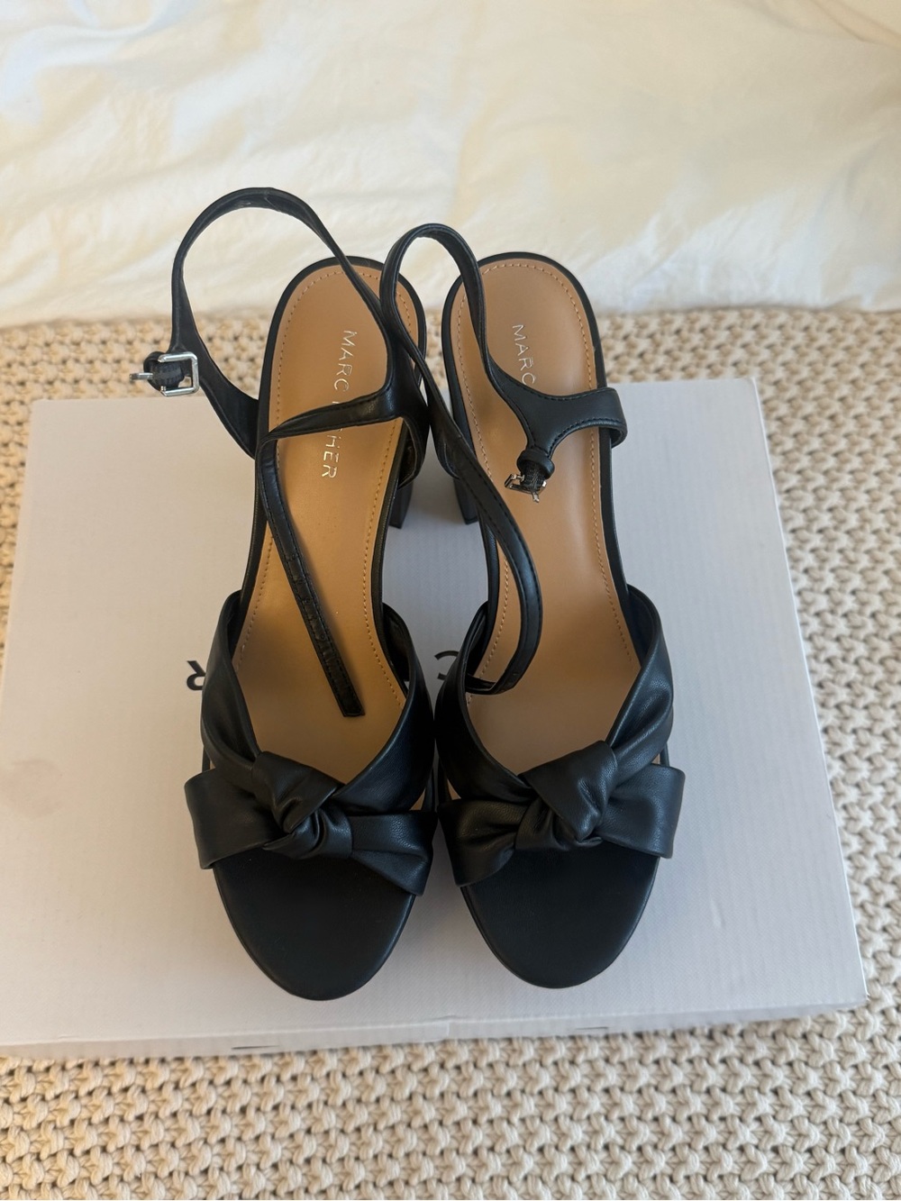 Marc Fisher Black Deren Heels in size 8.5